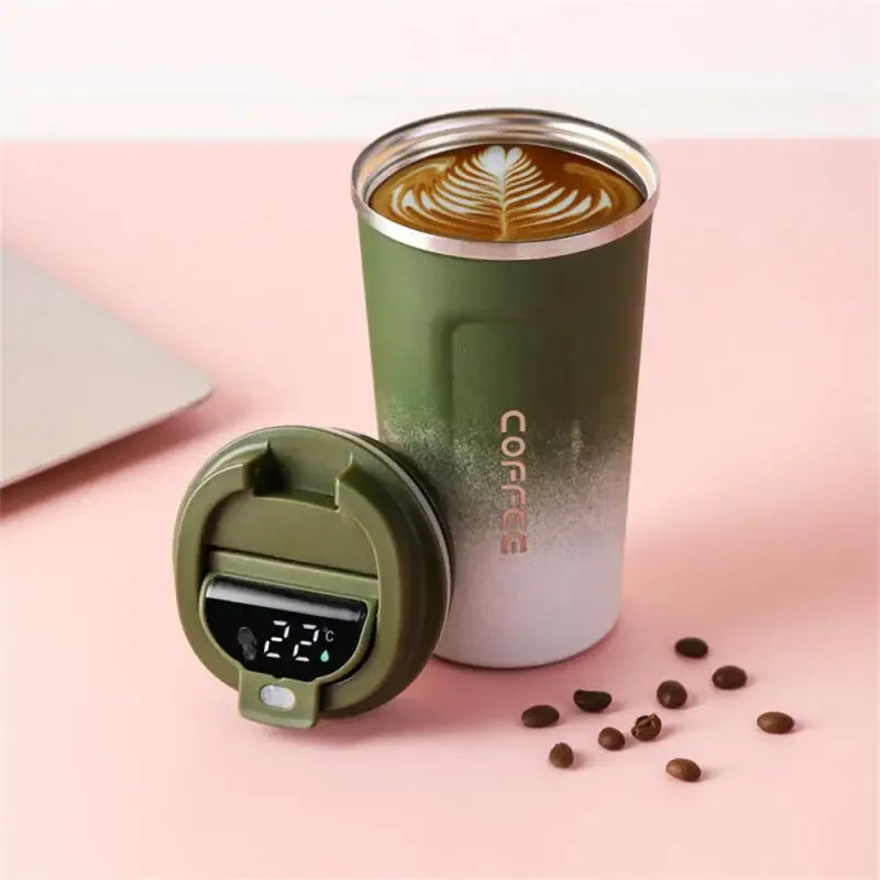 Smart Thermos Cup with LED Temperature Display