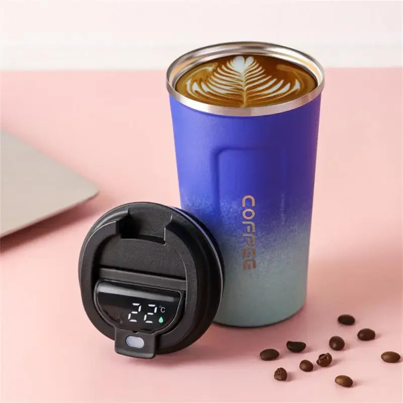 Smart Thermos Cup with LED Temperature Display