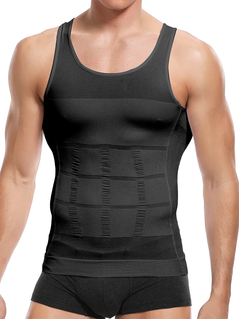 Men's slimming shapewear vest