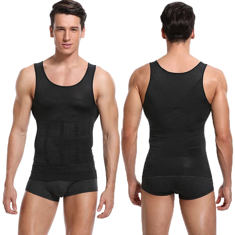 Men's slimming shapewear vest