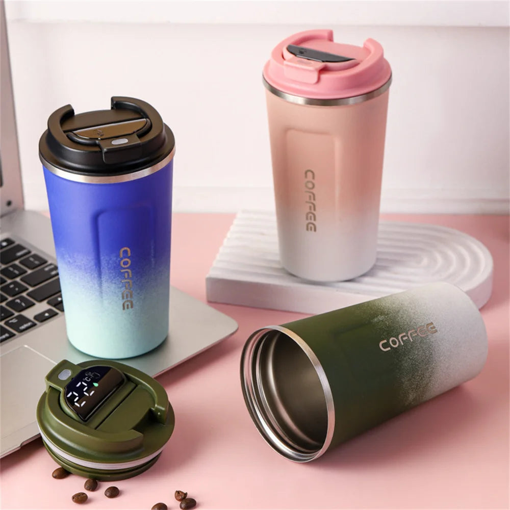 Smart Thermos Cup with LED Temperature Display