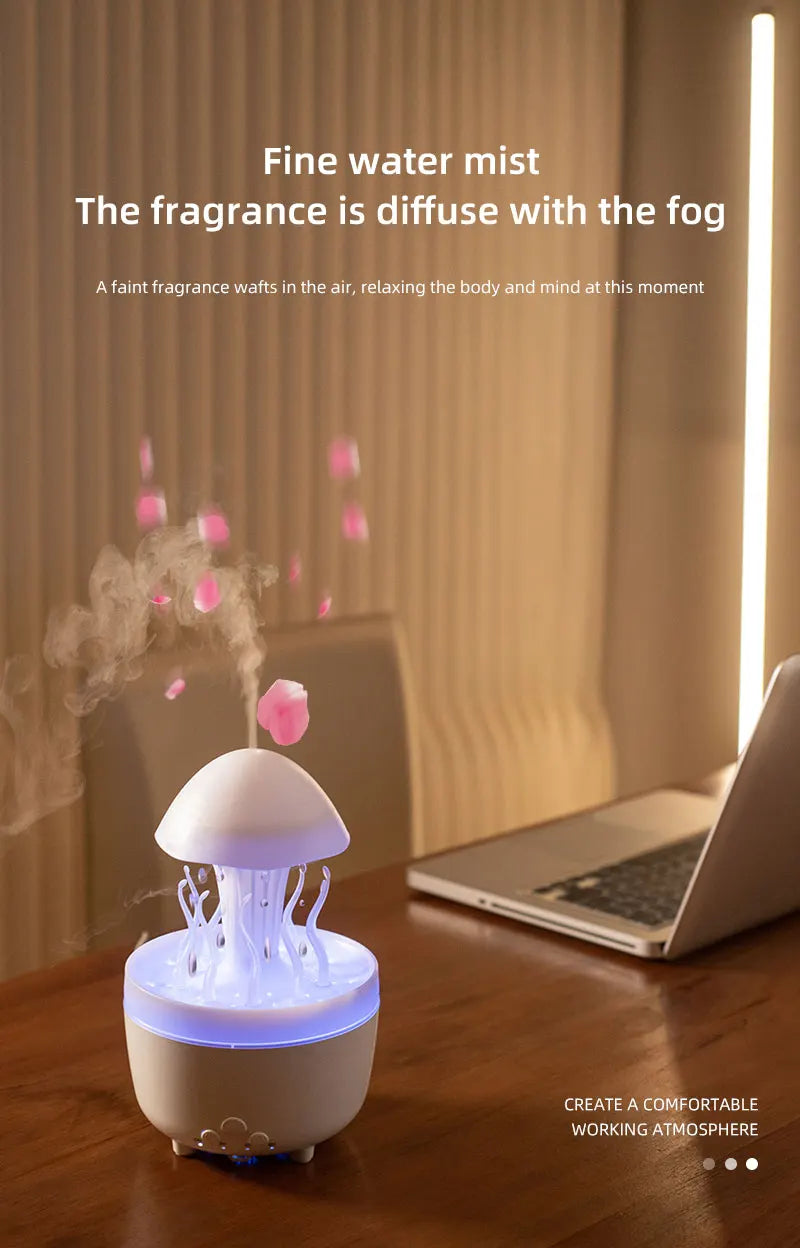 Aromatherapy, seagrass simulator Air humidifier Remote control