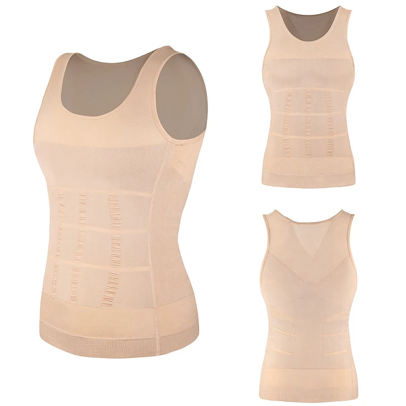 Men's slimming shapewear vest