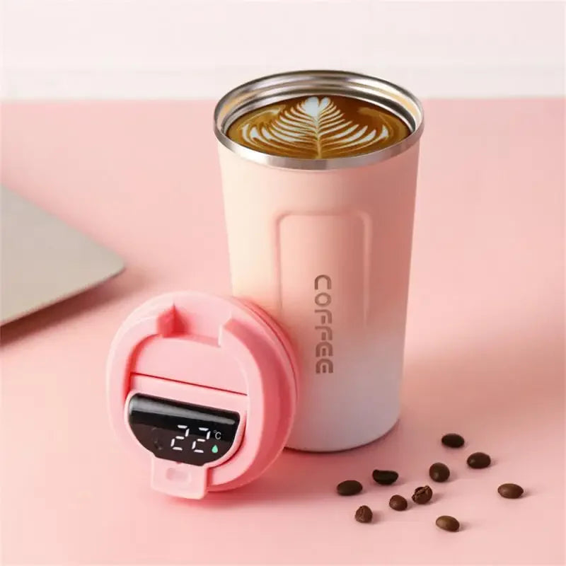 Smart Thermos Cup with LED Temperature Display