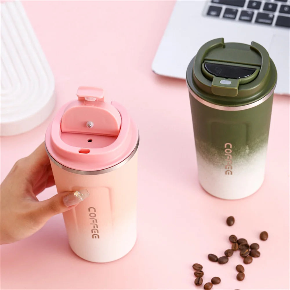 Smart Thermos Cup with LED Temperature Display