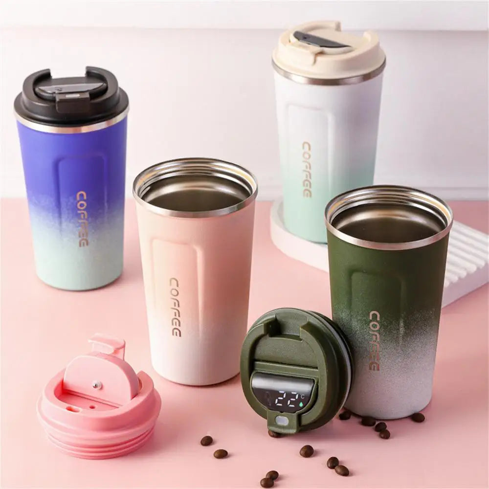 Smart Thermos Cup with LED Temperature Display