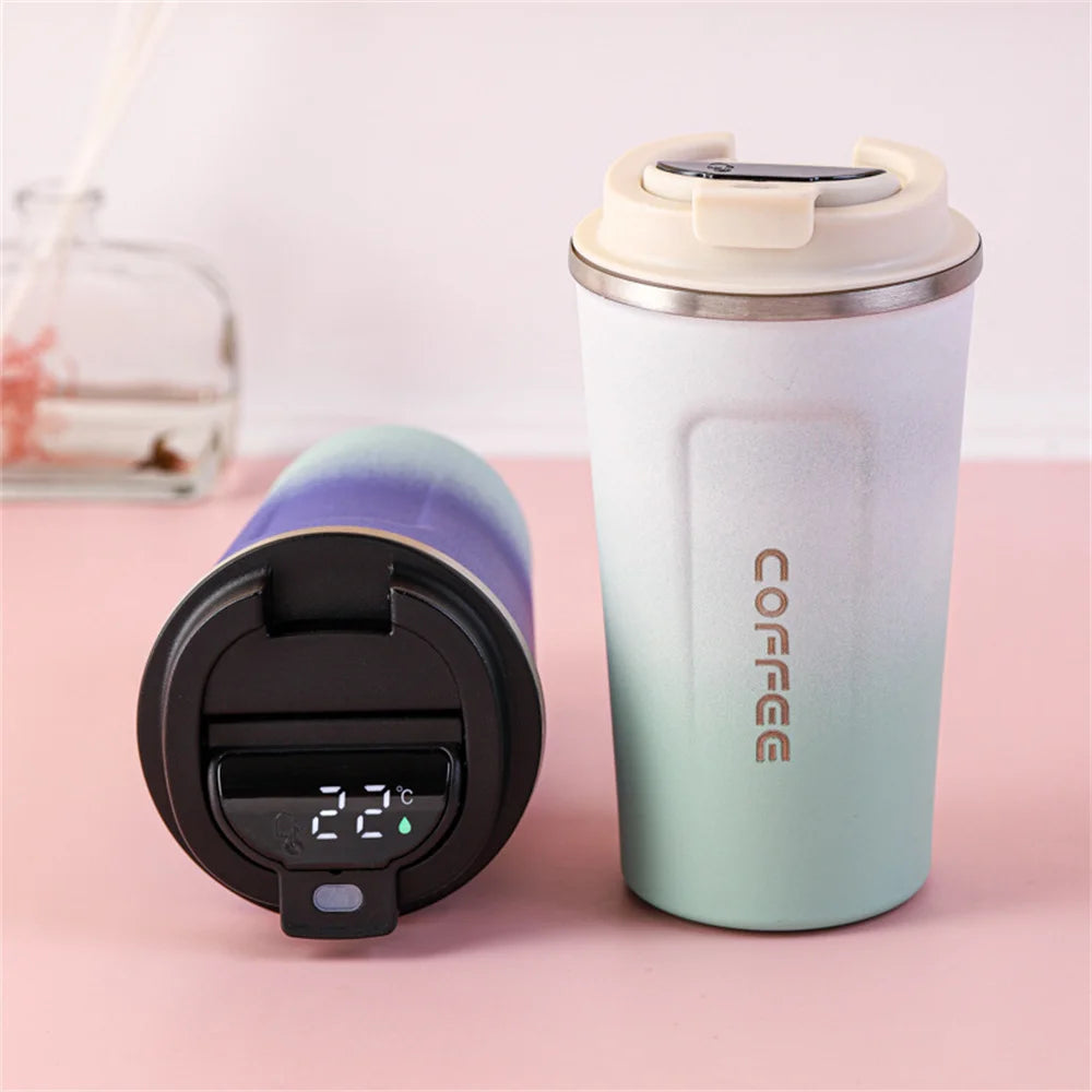 Smart Thermos Cup with LED Temperature Display