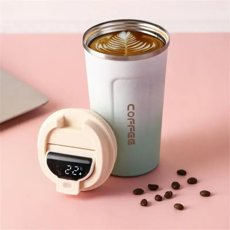 Smart Thermos Cup with LED Temperature Display