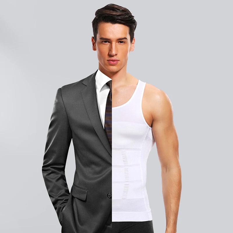 Men's slimming shapewear vest